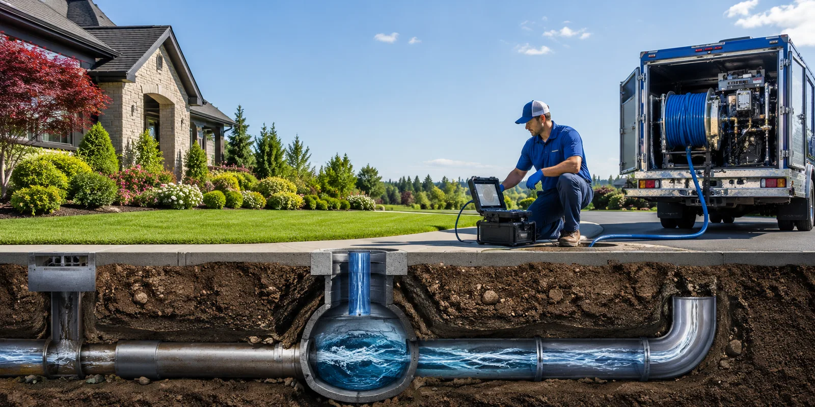 Drainage restoration information for New Munich, MN